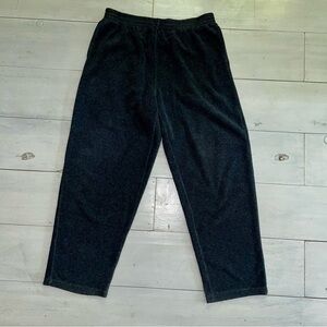 Perry Ellis America Men’s Charcoal Gray Active Fleece Pants Sz XL Vtg Classic